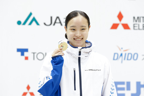 2022ジャパンパラ水泳競技大会で優勝！