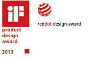 iF DESIGN AWARD2013/reddot design award