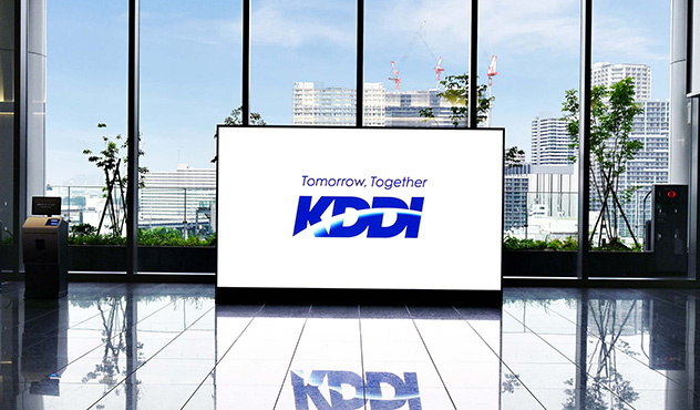 スカイロビー　160インチ相当クリスタルLEDディスプレイでブランドイメージを印象づける