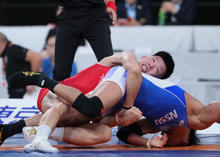 明治杯全日本選抜レスリング選手権で準優勝
