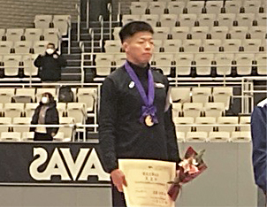 明治杯全日本選抜レスリング選手権で準優勝