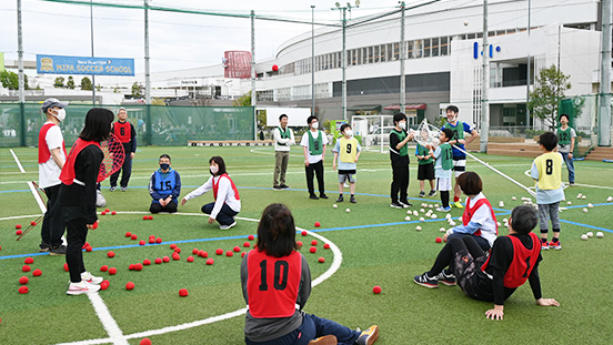 大人も子供も楽しめる競技にみんな夢中になりました