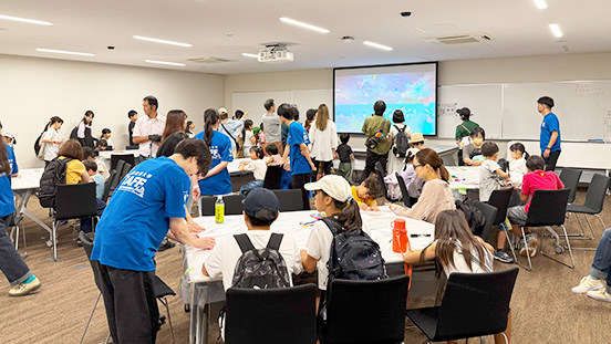 5時間半のイベントで約500名が来場